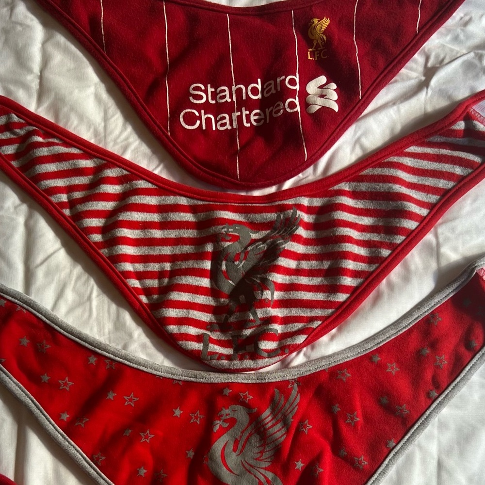 Liverpool FC Baby Bibs Set of 4